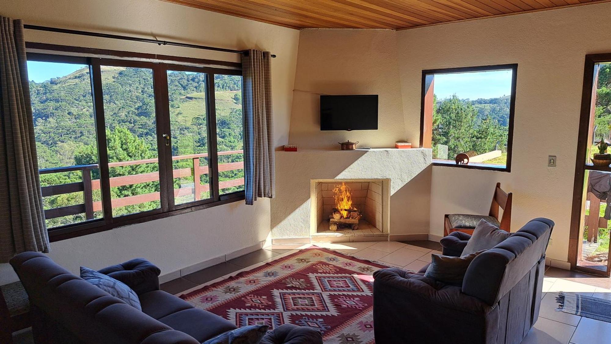 Casa Sossego Na Montanha Villa กังโปสดูจอร์เดา ภายนอก รูปภาพ
